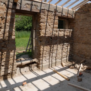 Pose d'une nouvelle charpente bois et d'une toiture