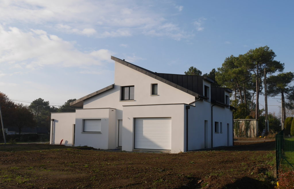 Construction maison neuve moderne