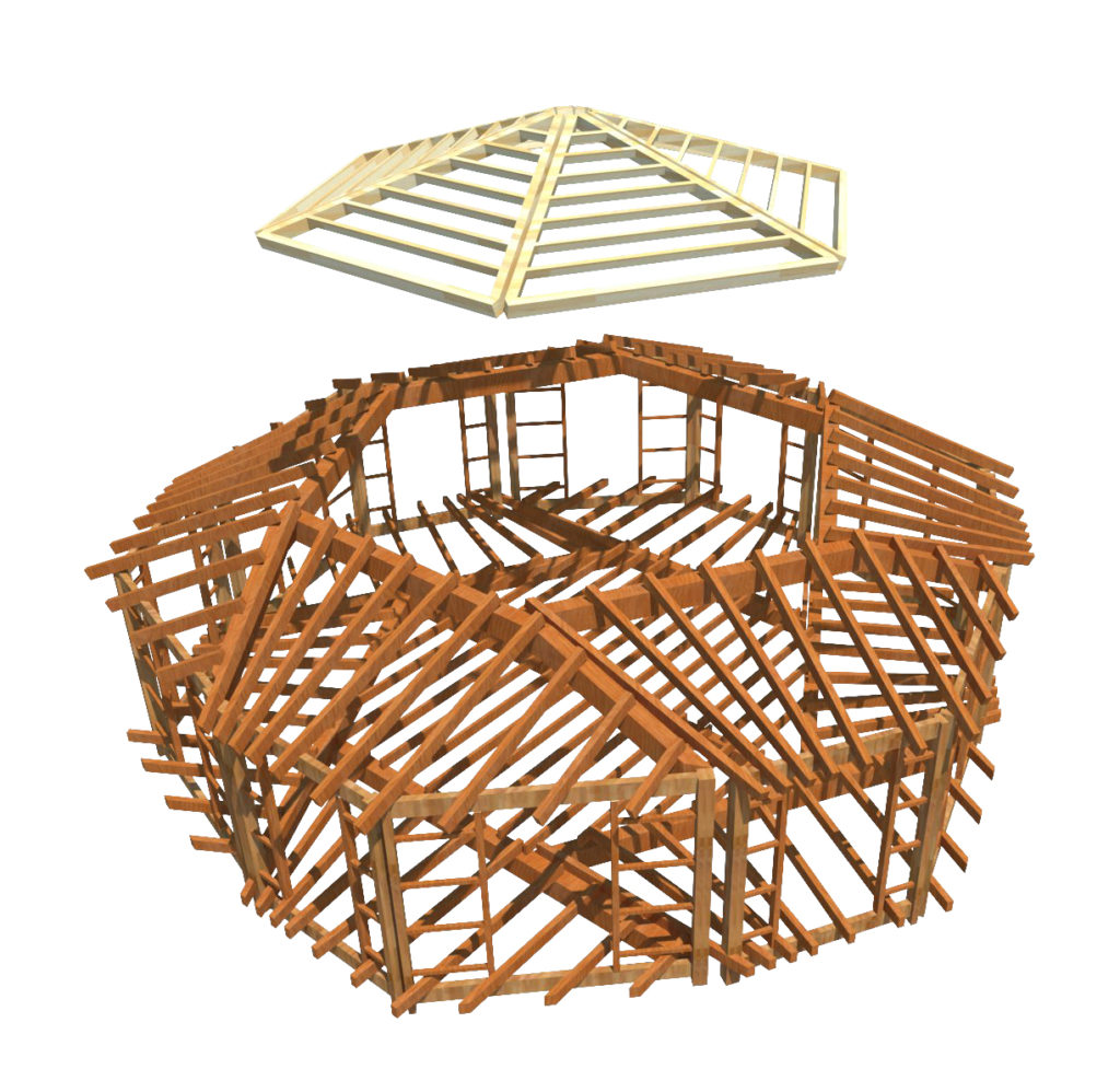 Schéma - Assemblages de 6 modules