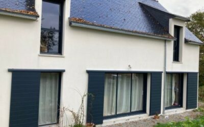 Une maison conçue dans un esprit bioclimatique