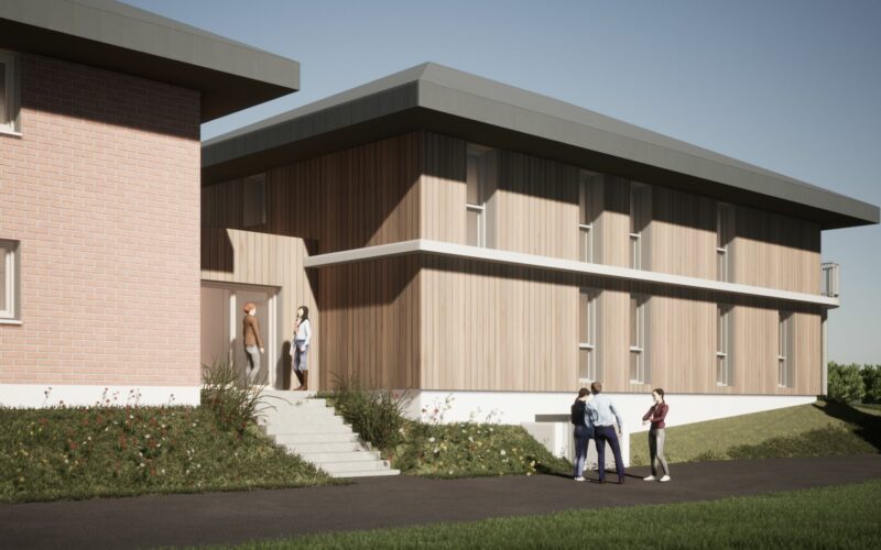 SDIS Vannes rénover architecte Hexagone