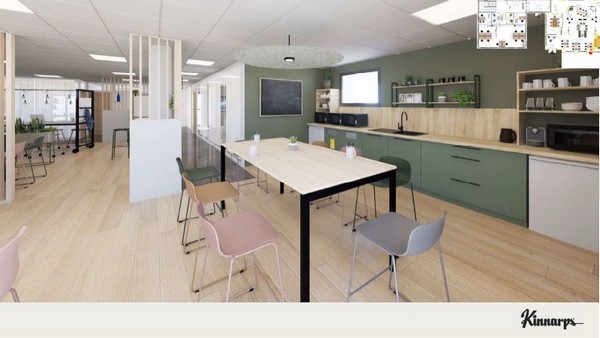 rénover d'anciens bureaux